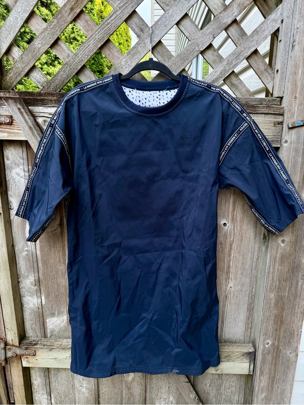 Adidas Originals Reversible "The Brand With The 3 Stripes" T-Shirt Dress